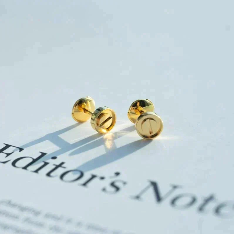 ¡®Lume Jewels¡¯LOVE EARRINGS GOLD 10MM