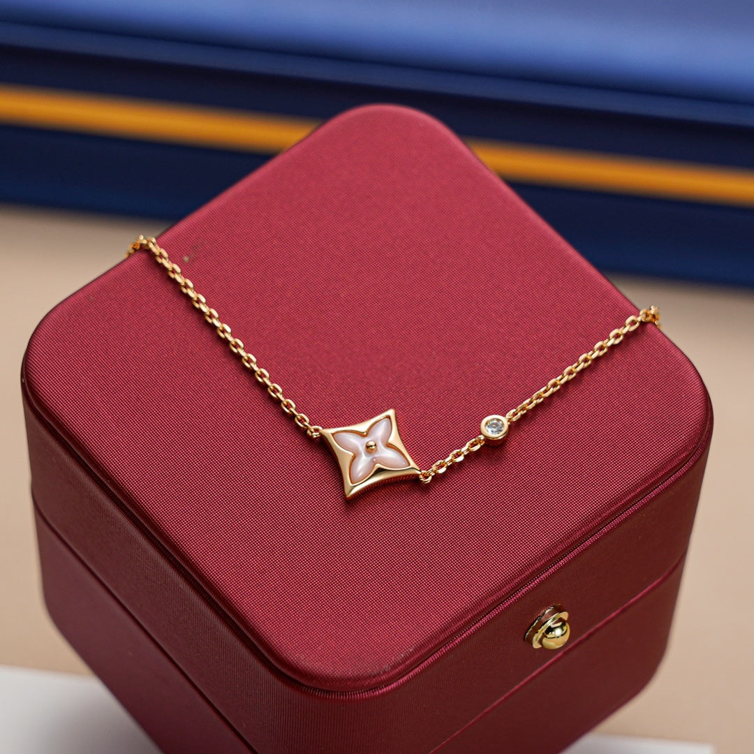 ¡®Lume Jewels¡¯STAR 1 DIAMOND PINK GOLD BRACELET