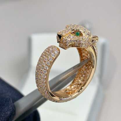 ¡®Lume Jewels¡¯PANTHERE PINK GOLD DIAMOND RING