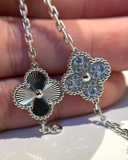 [Lume Jewels]New  CLOVER 5 MOTIF LASER BRACELET COLLECTION
