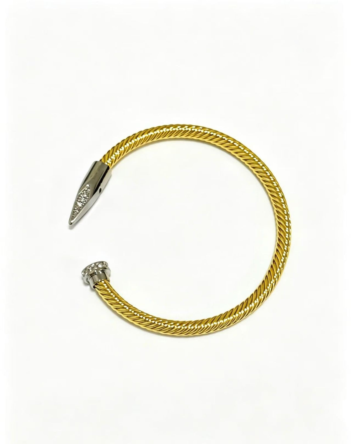 [Lume Jewels]Open threaded nail bracelet