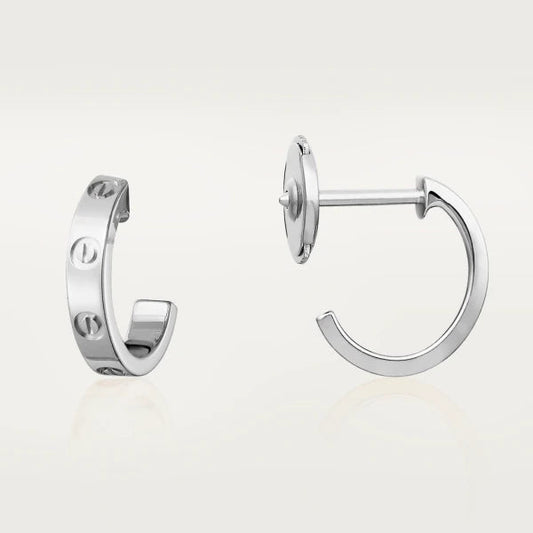 ¡®Lume Jewels¡¯LOVE EARRINGS 2.65MM SILVER