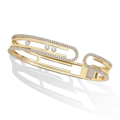 [Lume Jewels]MOVE 10TH PAVED DIAMOND BRACELET
