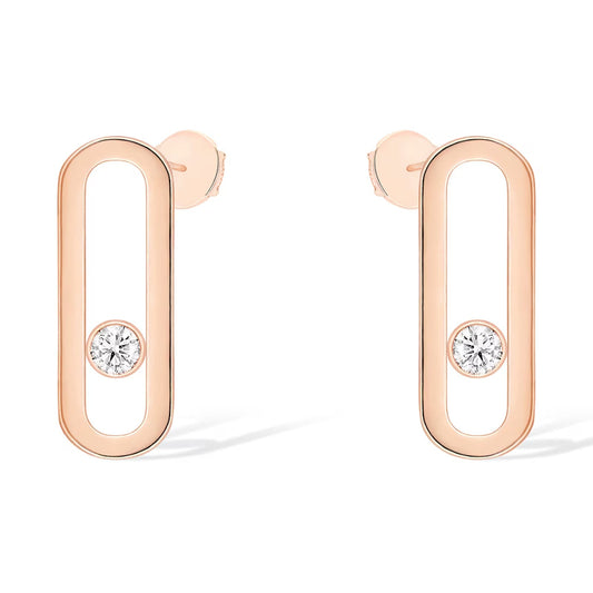 [Lume Jewels]MOVE UNO SMALL 1 DIAMOND EARRINGS