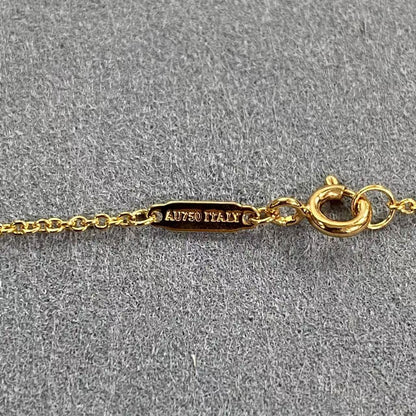 [Lume Jewels]T House Diamond-Studded Knot Necklace