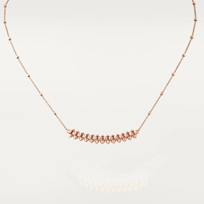 ¡®Lume Jewels¡¯CLASH PINK GOLD NECKLACE