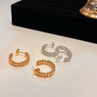 ¡®Lume Jewels¡¯CLASH SMALL HOOP EARRINGS