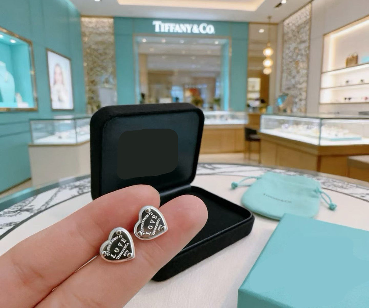 [Lume Jewels]New Heart-Shaped Stud Earrings