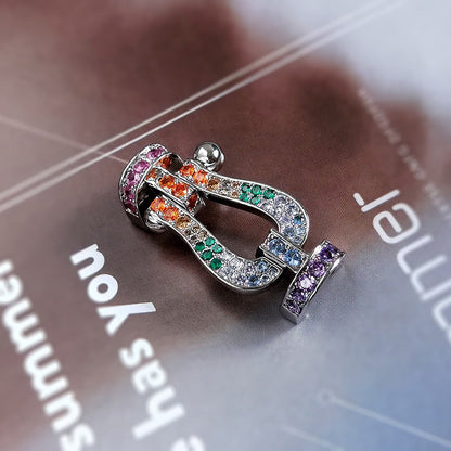 ¡®Lume Jewels¡¯FORCE LARGE HORSESHOE CLASP  METAL BRACELET