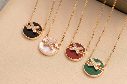 ¡®Lume Jewels¡¯JEUX DE ROSE GOLD DIAMOND NECKLACE