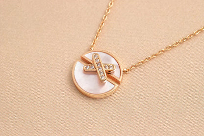 ¡®Lume Jewels¡¯JEUX DE ROSE GOLD DIAMOND NECKLACE