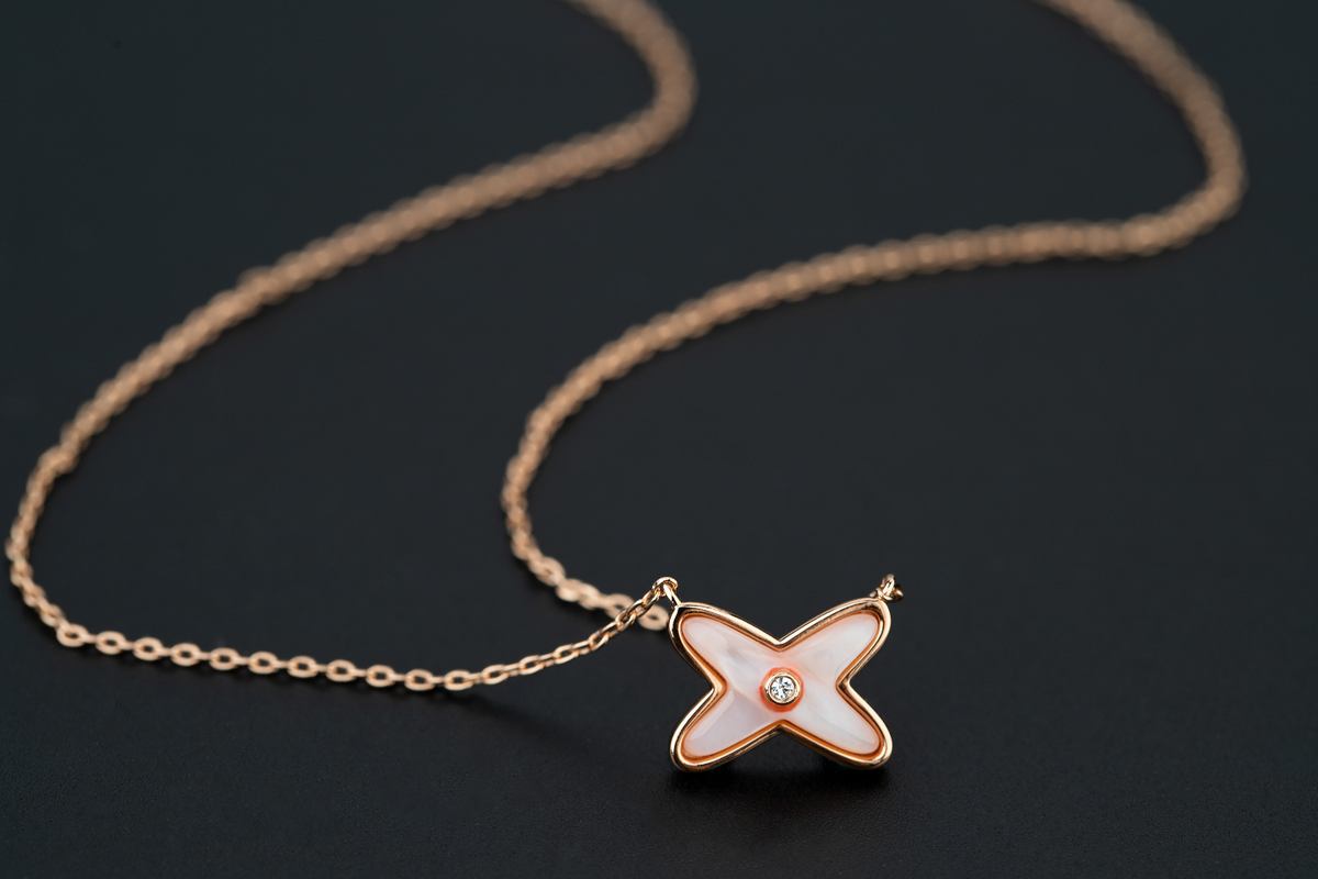 ¡®Lume Jewels¡¯JEUX DE NECKLACE 1 DIAMOND