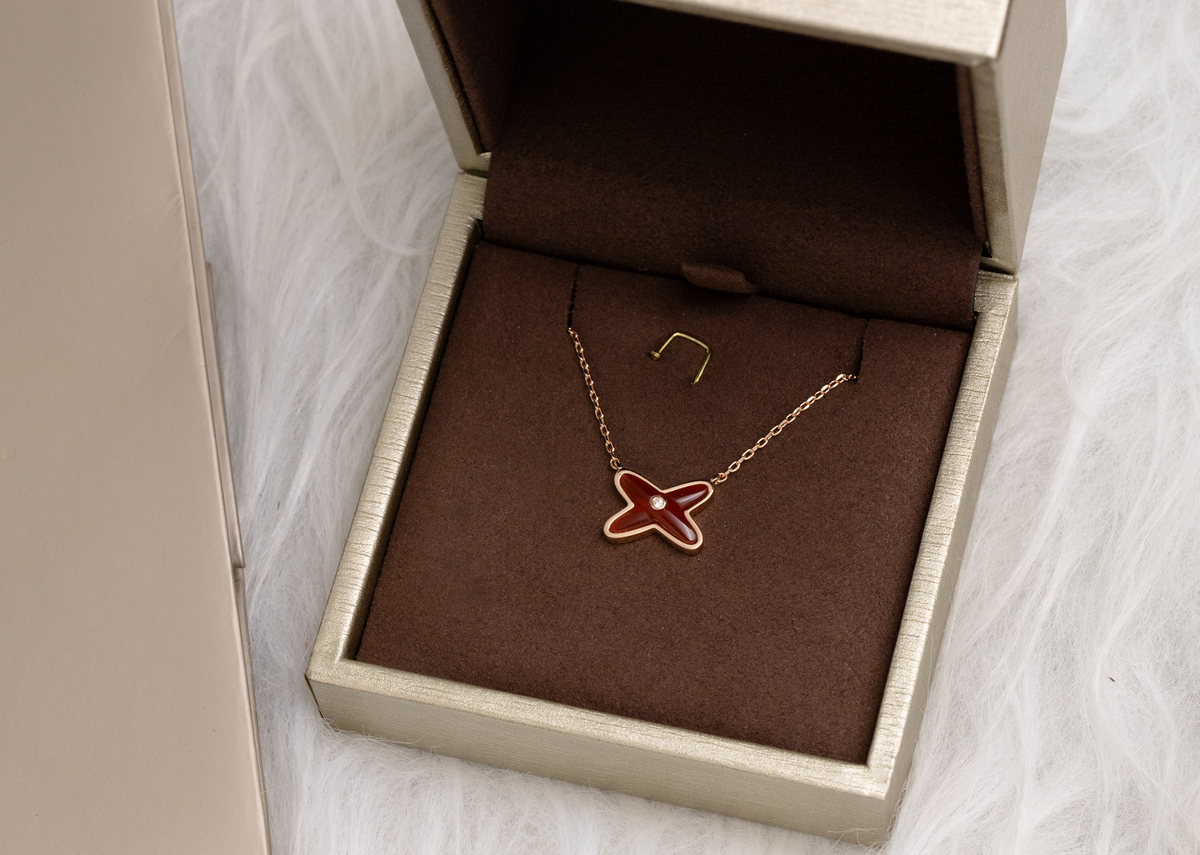 ¡®Lume Jewels¡¯JEUX DE NECKLACE 1 DIAMOND