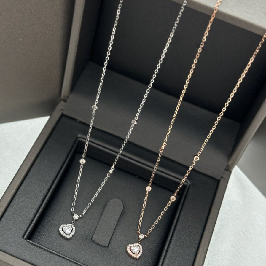 [Lume Jewels]JOY HEART DIAMOND NECKLACE