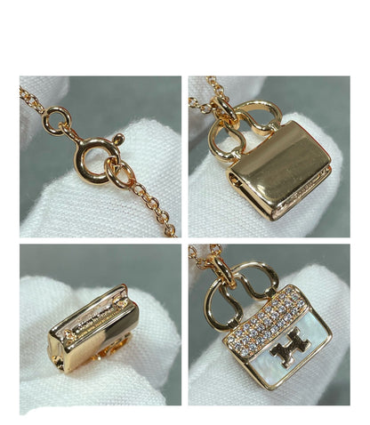 ¡®Lume Jewels¡¯H CIRCE MOISSANITE PENDANT NECKLACE GOLD