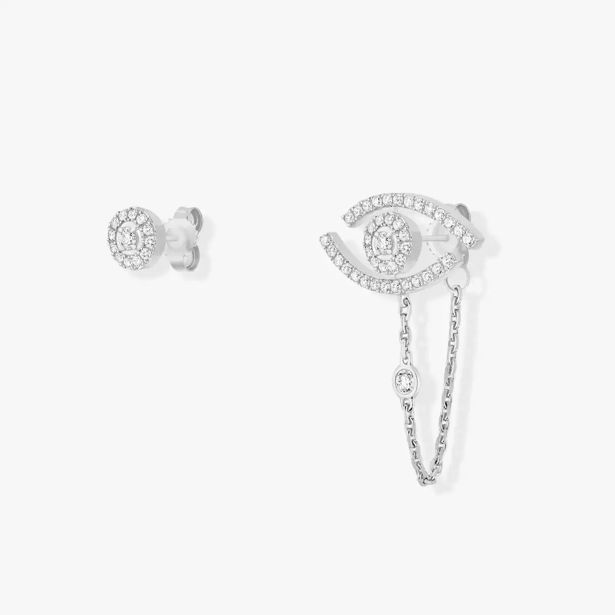 [Lume Jewels]Lucky Eye Diamond Earrings