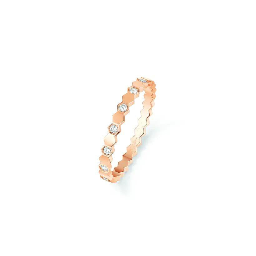 ¡®Lume Jewels¡¯BEE LOVE RING PINK GOLD DIAMOND