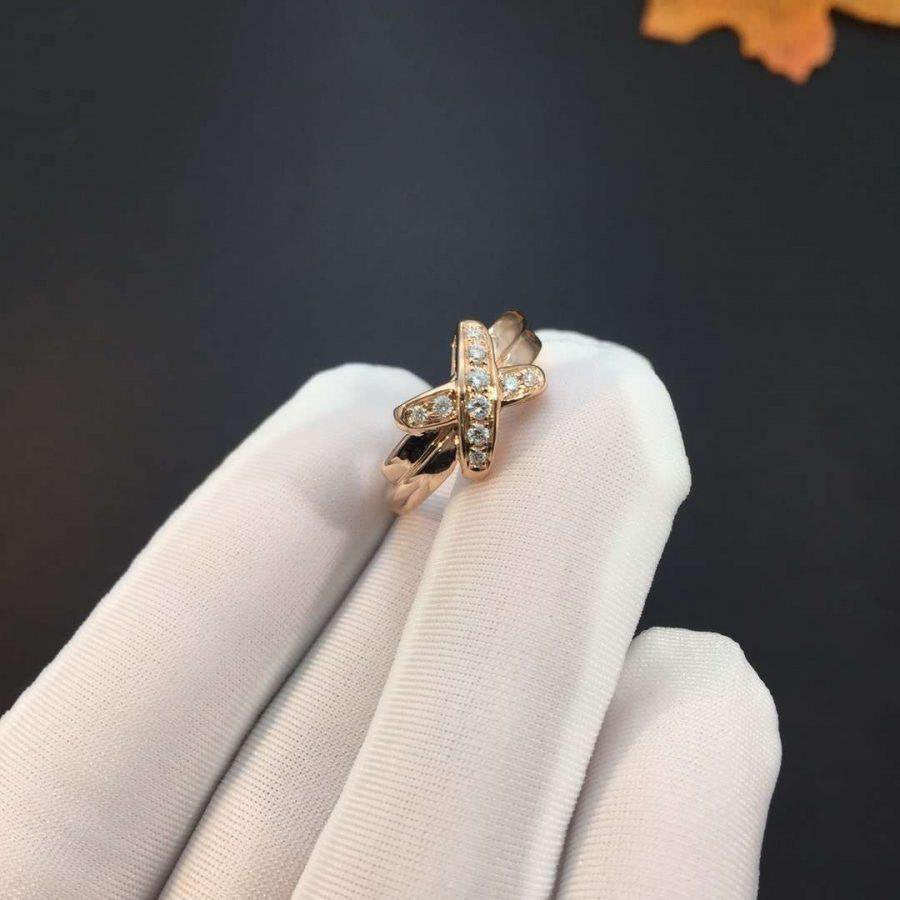 ¡®Lume Jewels¡¯JEUX DE PINK GOLD DIAMOND RING