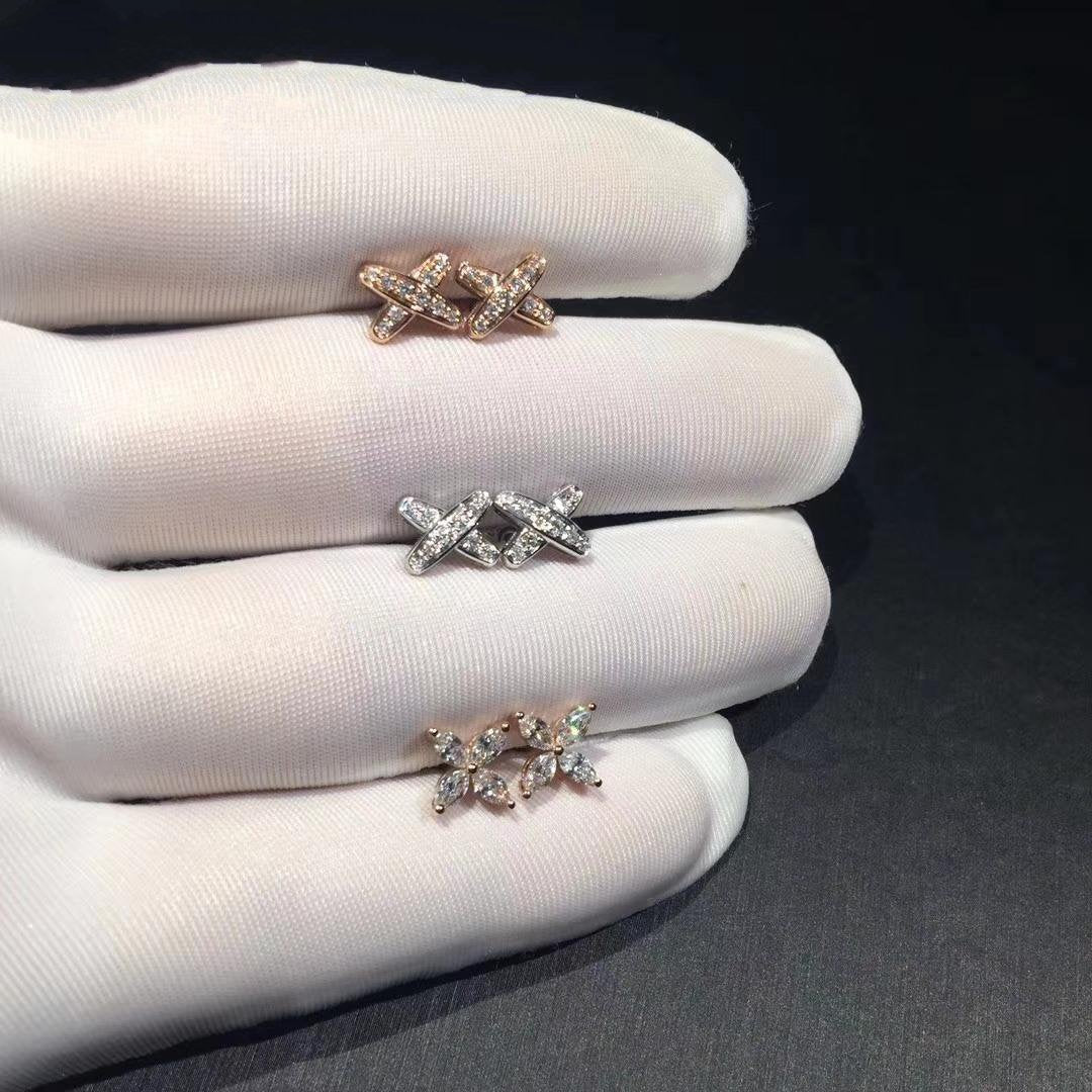 ¡®Lume Jewels¡¯JEUX DE DIAMOND EARRINGS
