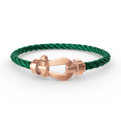 ¡®Lume Jewels¡¯FORCE LARGE HORSESHOE NO DIAMOND BRACELET ROSE GOLD