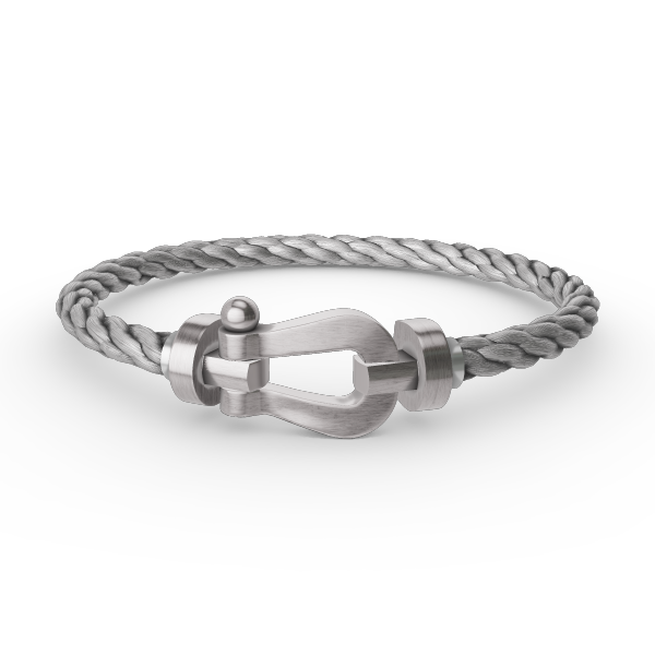 ¡®Lume Jewels¡¯FORCE LARGE HORSESHOE NO DIAMOND BRACELET SILVER