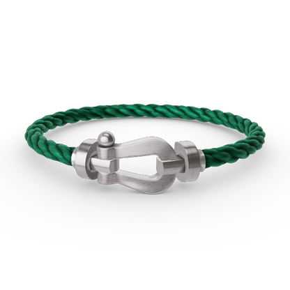 ¡®Lume Jewels¡¯FORCE LARGE HORSESHOE NO DIAMOND BRACELET SILVER